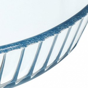 Форма для запекания стекло, 26 см, 2.1 л, круглая, с волнистым краем, Pyrex, Bake & Enjoy, 818B000/5046