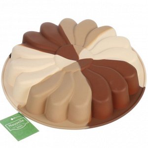 Форма для выпечки силикон, круглая, d 23 см, Nouvelle Home, Tiramisu, 9904432