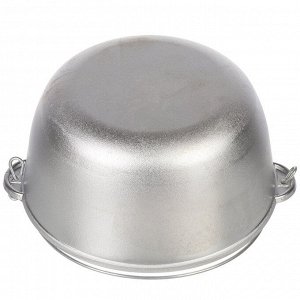 Казан алюминий, 8 л, с крышкой, с дужкой, Гардарика, 801
