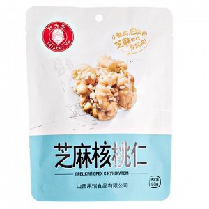 Mister Ye Грецкий орех с кунжутом 60 г 1/40