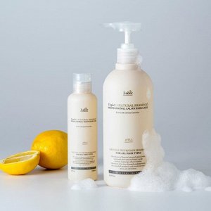 LADOR Triple X3 Natural Shampoo Безсульфатный органический шампунь, 530мл