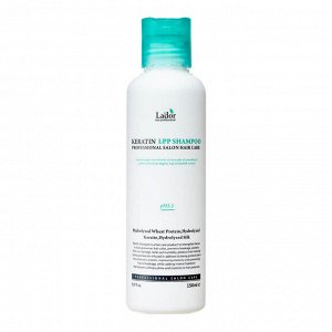 Шампунь безсульфатный протеиновый Lador Keratin LPP Shampoo 150 мл, ,