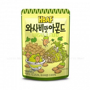 Миндаль с васаби Wasabi almond 40гр