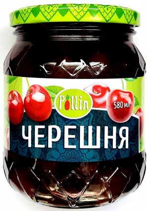 Черешня Поллин 580 мл ст/б 1/12