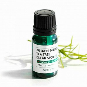 **Масло с экстрактом чайного дерева Some By Mi Tea Tree Clear Spot Oil 10 мл (СТЕКЛО)  /единая цена, ,