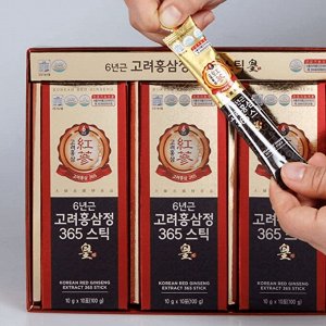 Сироп с 6-летним красным женьшенем в стиках Korean Red Ginseng Extract 365 Stick