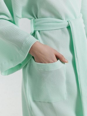 Халат женский мятный