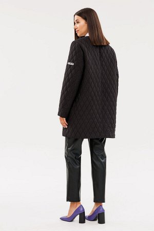 Пальто Пальто Lars Style 968 
Состав: Вискоза-20%; ПЭ-75%; Спандекс-5%;
Сезон: Осень-Зима
Рост: 164

Жакет на подкладке из актуального стеганого полотна, прямого свободного силуэта. Рукав втачной, дв