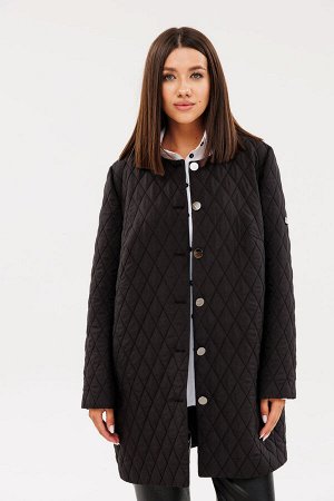 Пальто Пальто Lars Style 968 
Состав: Вискоза-20%; ПЭ-75%; Спандекс-5%;
Сезон: Осень-Зима
Рост: 164

Жакет на подкладке из актуального стеганого полотна, прямого свободного силуэта. Рукав втачной, дв