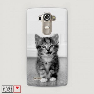 Пластиковый чехол Подмигивающий котенок на LG G4s (H736)
