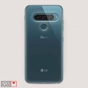 Силиконовый чехол Прозрачный на LG G8s ThinQ