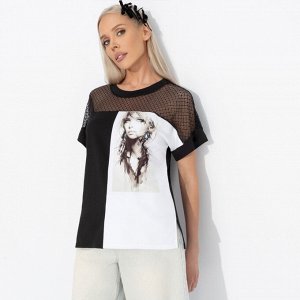 Футболка комбинированная, Ты в деле (girl)