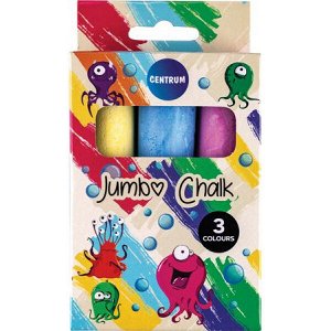 Мел цветной   3 шт JUMBO 80390 Centrum
