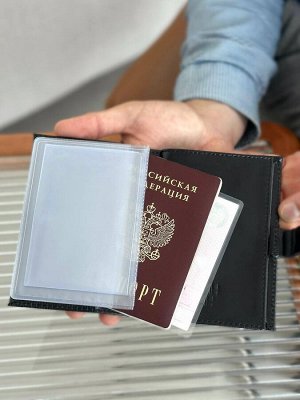 Обложка для документов кожанная