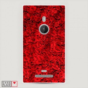 Силиконовый чехол Цветочный узор 21 на Lumia 925