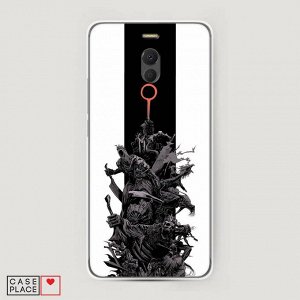 Силиконовый чехол Dark Souls 2 на Meizu M6 Note