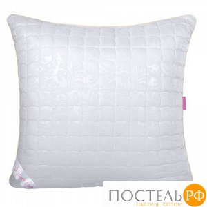 Подушка шёлк "Soft&Soft" 50х70, в микрофибре с тиснением, 100% полиэстер