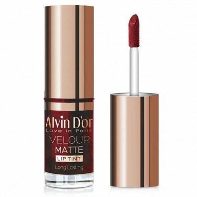 Новинка-стойкий матовый тинт для губ ALVIN D&#039;OR