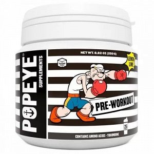 Предтренировочный комплекс POPEYE Supplements Pre-Workout - 250 гр