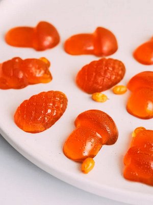 Мармелад из облепихи, прозрачный флоу-пак, вес