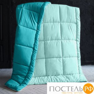 Одеяло 'Sleep iX' MultiColor 250 гр/м, 220х240 см, (цвет: Нежно-голубой+Бирюза) Код: 4605674272294