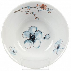 Салатник фарфор, круглый, 4.5 см, 0.36 л, Мгновения весны, Дулевский фарфор, 118092