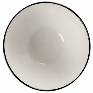 Салатник фарфор, круглый, 15х7.5 см, 0.7 л, Мираж, МФК, MFK21167