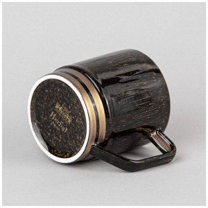 Кружка фарфор, 400 мл, Herbal, Lefard, 42-529, черная