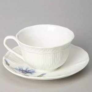 Чайный сервиз фарфор, 14 предметов, на 6 персон, 250 мл, Lefard, Васильки, 760-824, подарочная упаковка