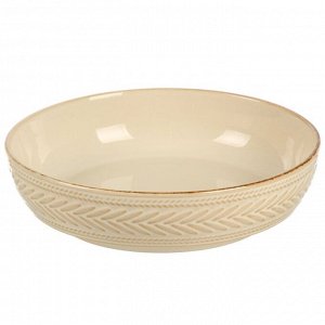 Салатник керамика, 19.5х5 см, 0.85 л, Villatic, Nouvelle Home, 0540194