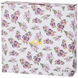 Тарелка обеденная, фарфор, 2 шт, 23 см, круглая, Irises, Lefard, 590-349