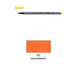Ручка капиллярная (линер) 05 оранжевый/orange 0.4 мм SKY-01 VISTA-ARTISTA