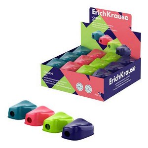 Точилка пластиковая с контейнером Charm, Reef ассорти 60034 ErichKrause