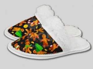 Тапочки женские из овечьей шерсти