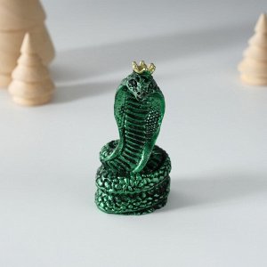 Фигурка полистоун «Королевская кобра», 4x3.5x7.5 см, МИКС