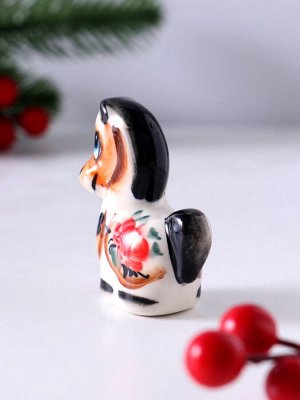 Фигурка фарфор гжель «Конь Агат» 6.5x5.5x2.5 см, цветной