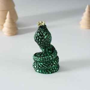 Фигурка полистоун «Королевская кобра», 4x3.5x7.5 см, МИКС