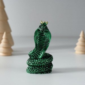 Фигурка полистоун «Королевская кобра», 4x3.5x7.5 см, МИКС