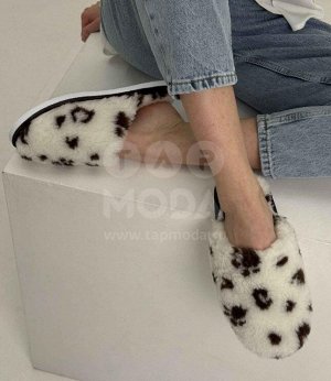 Тапочки женские из овечьей шерсти