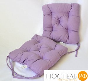Подушка для стула 35*35 бязь(фиолетовый)