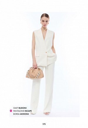 Жакет GIACCA S/MANICHE MONOPETTO TESSUTO CADY POLY
97%POLIESTERE 3%SPANDEX