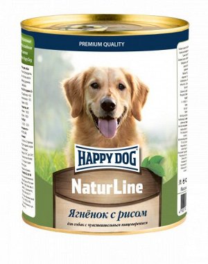 Happy Dog NaturLine конс 970г для собак Ягненок Рис