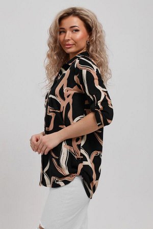 Рубашка Варианты расцветки: черно-бежевый
Ткань: кулирка, Состав: 100% хлопок
Женская стильная туника - рубашка выполнена из 100% хлопчатобумажного полотна. Новый дизайн и отличное качество делает изд