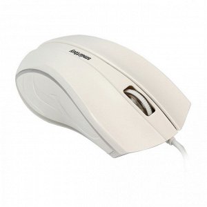 Проводная мышь Smartbuy ONE 338 White с RGB-подсветкой — 1200 DPI, эргономичная (140 см кабель)