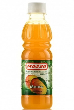Напиток сокосодержащий из манго Maaza 0.25л
