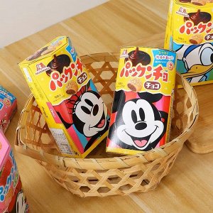 Печенье с шоколадной начинкой Morinaga Микки Маус 43 гр Японские сладости