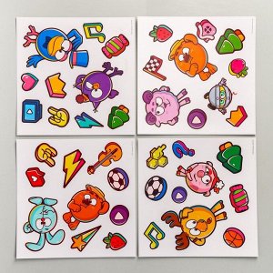 Настольная игра «ОКАВОКА» на скорость и внимание, Смешарики, 3+