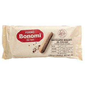печенье FORNO BONOMI Savoiardi Bigusto Al Cacao 200 г 1/15