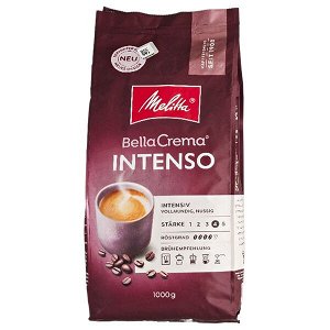 Кофе MELITTA Bella Crema INTENSO 1 кг зерно 1/8