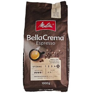 Кофе MELITTA Bella Crema ESPRESSO 1 кг зерно 1/8